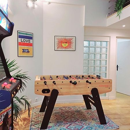 Loft Familial Au Coeur De Paris Avec Clim, Arcade Et Baby-Foot Proche Republique Et Canal St Martin Exteriör bild