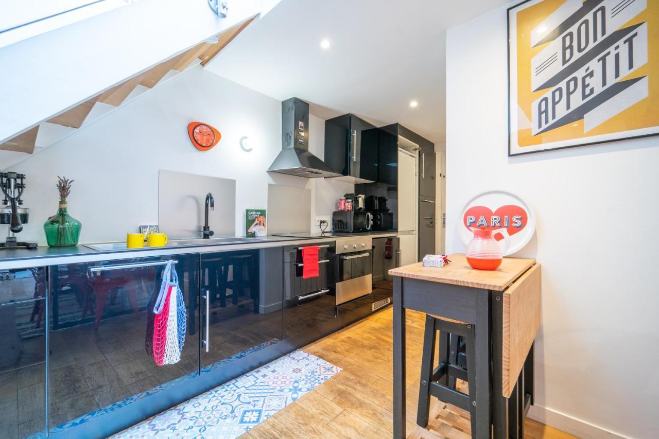 Loft Familial Au Coeur De Paris Avec Clim, Arcade Et Baby-Foot Proche Republique Et Canal St Martin Exteriör bild