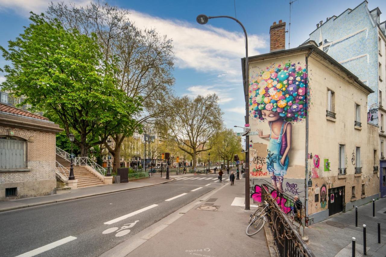 Loft Familial Au Coeur De Paris Avec Clim, Arcade Et Baby-Foot Proche Republique Et Canal St Martin Exteriör bild