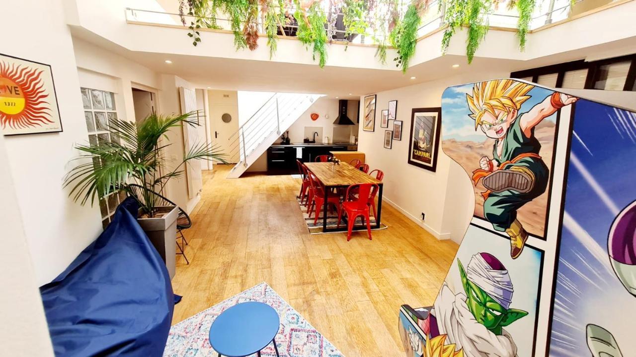 Loft Familial Au Coeur De Paris Avec Clim, Arcade Et Baby-Foot Proche Republique Et Canal St Martin Exteriör bild